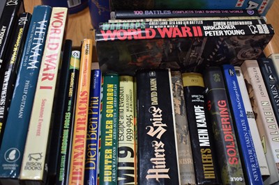 Lot 89 - A group of collectable military related books...