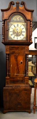 Lot 283 - A Victorian mahogany longcase clock, by E...