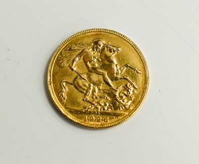 Lot 349 - A George V full gold sovereign, 1926, South...