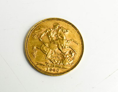 Lot 354 - A Queen Victoria full gold sovereign, dated 1880.