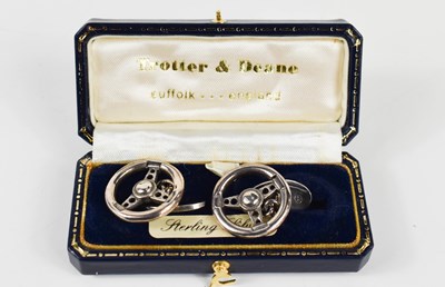 Lot 187 - A pair of Trotter & Deane of Suffolk sterling...