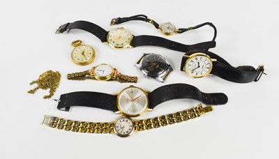 Lot 358 - A selection of wristwatches, to include a...