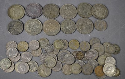 Lot 331 - A selection of coins to include a group of...