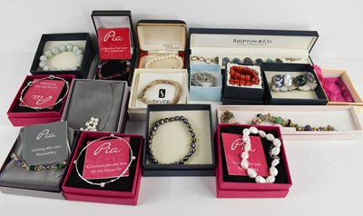 Lot 285 - A selection of bracelets by Pia, Shipton & Co...