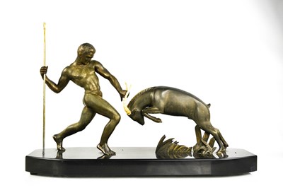 Lot 215 - Kowas (20th century): an Art Deco Spelter...