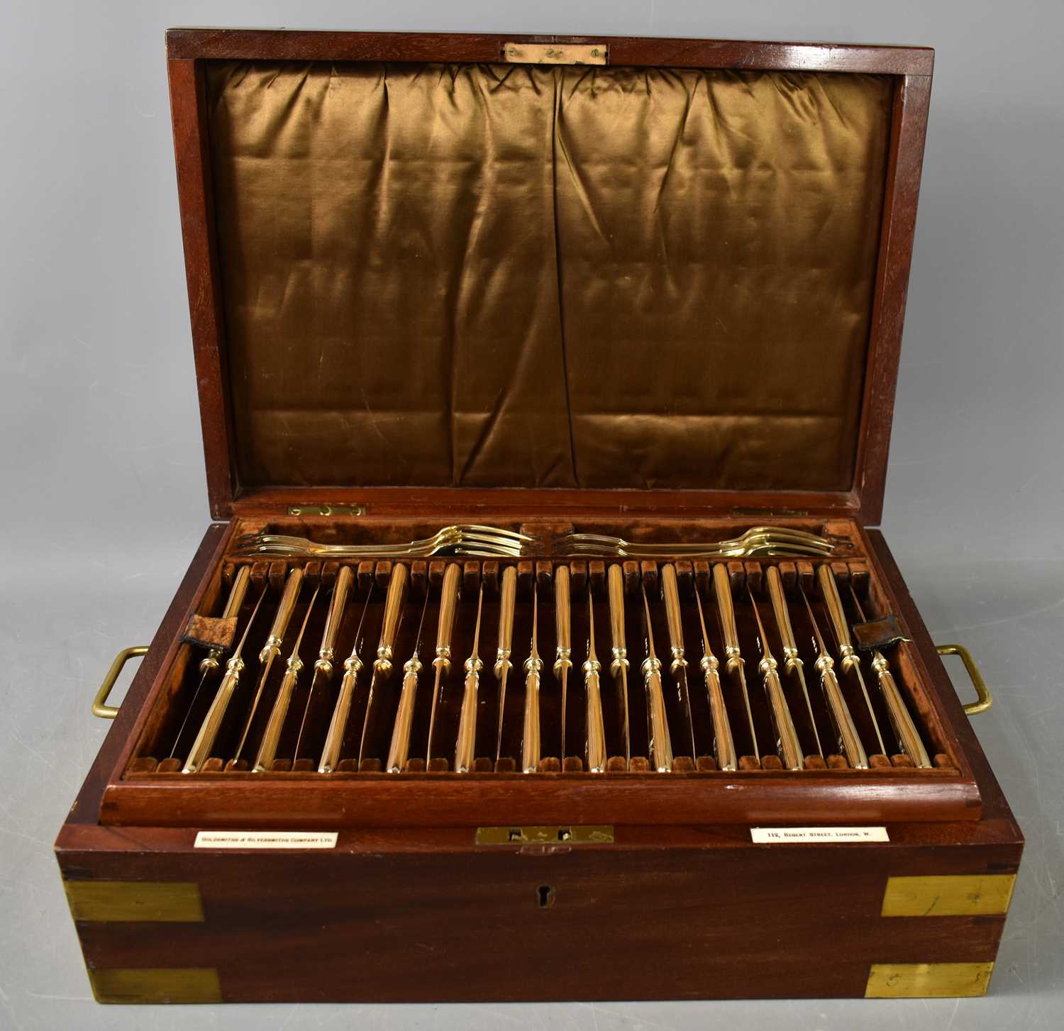Lot 130 - A matched Continental and English silver gilt...