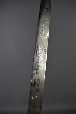 Lot 173 - A George VI naval mid-shipman's sword circa...