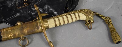 Lot 173 - A George VI naval mid-shipman's sword circa...