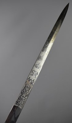 Lot 173 - A George VI naval mid-shipman's sword circa...