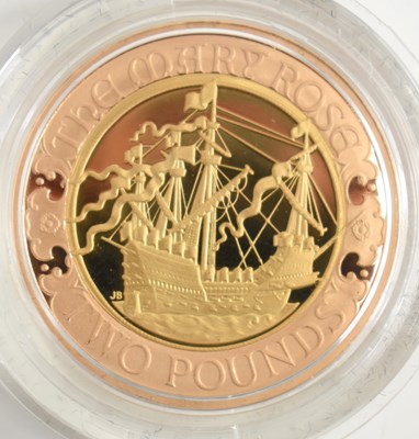 Lot 5 - A Royal Mint "Mary Rose" 2011 Gold Proof £2...