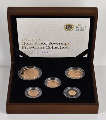 Lot 30 - A Royal Mint 2011 Gold Proof Sovereign...