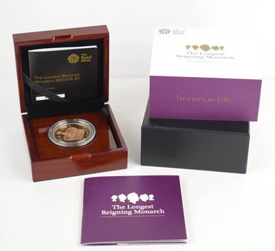 Lot 21 - A Royal Mint "The Longest Reigning Monarch"...