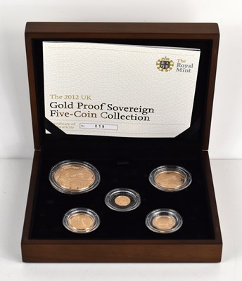 Lot 24 - A Royal Mint 2012 Gold Proof Sovereign...