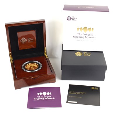 Lot 33 - A Royal Mint "The Longest Reigning Monarch"...