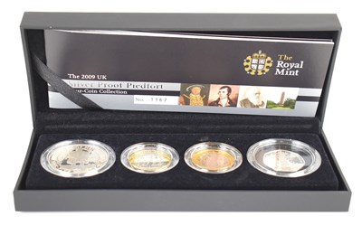 Lot 53 - A Royal Mint 2009 UK Silver Proof Piedfort...