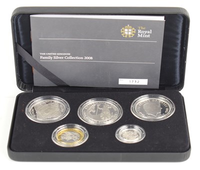 Lot 45 - A Royal Mint 2008 "Family Silver Collection"...