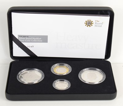 Lot 46 - A Royal Mint 2008 Silver Proof Piedfort...