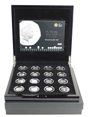 Lot 56 - A Royal Mint UK Silver Proof Collection of...