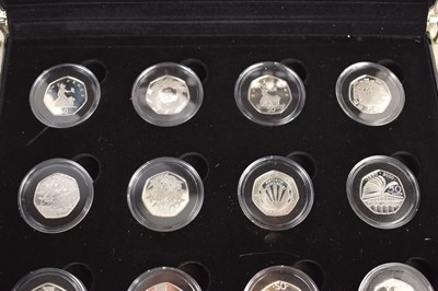 Lot 56 - A Royal Mint UK Silver Proof Collection of...