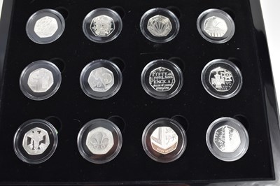 Lot 56 - A Royal Mint UK Silver Proof Collection of...