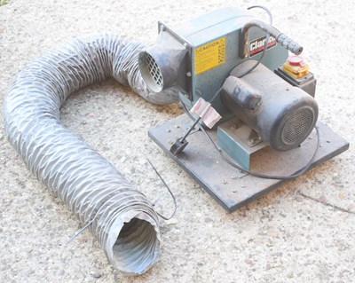 Lot 332 - A Clarke CCS12 12" table saw together with an...