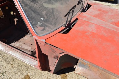 Lot 23 - A Fiat X/19 body shell with a large amount of...