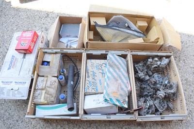 Lot 25 - A group of car parts and other items to...