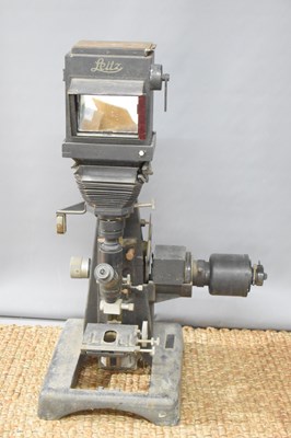 Lot 350 - An Ernst Leitz Leica Panphot photomicroscope,...