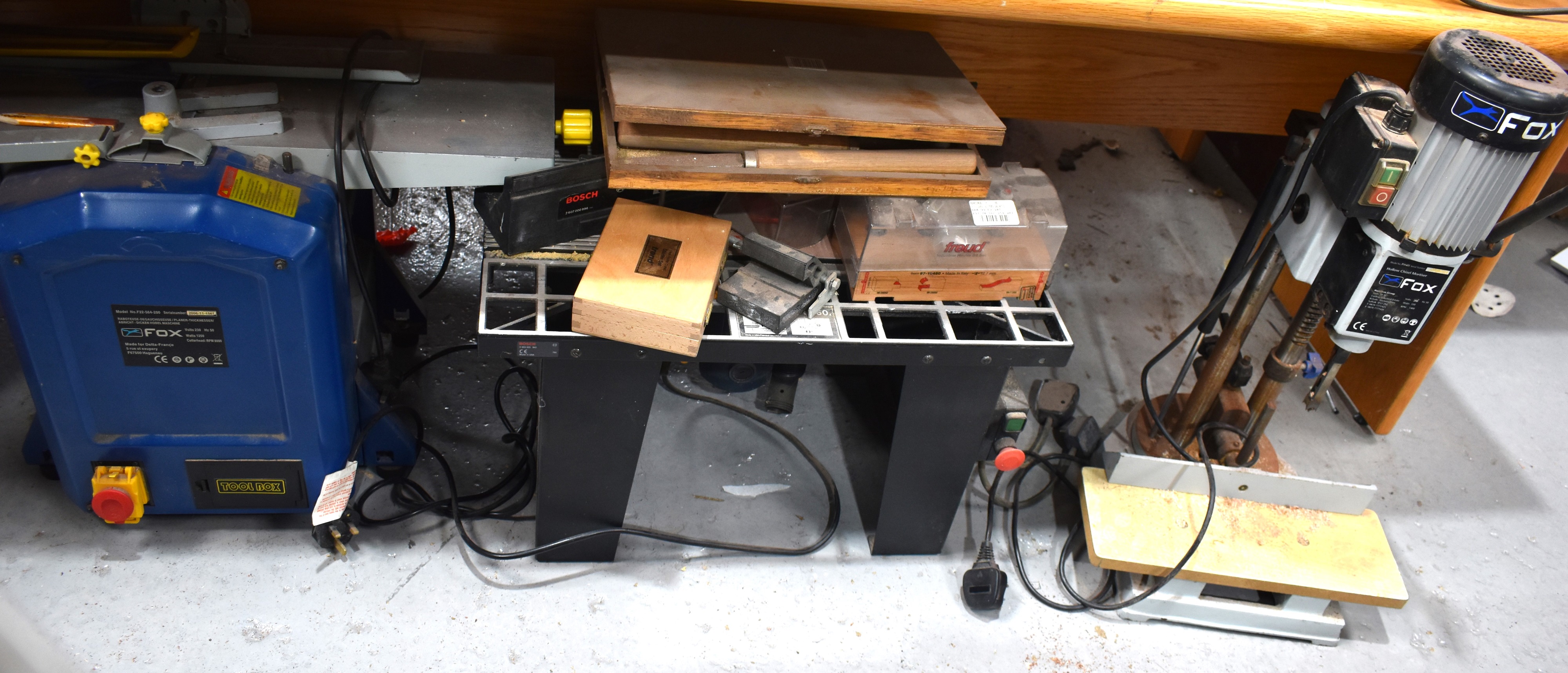 Lot 339 A Fox F22 564200 planer thicknesser
