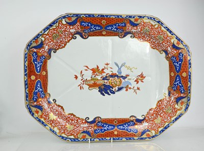Lot 133 - An impressive 19th century Spode meat dish in...