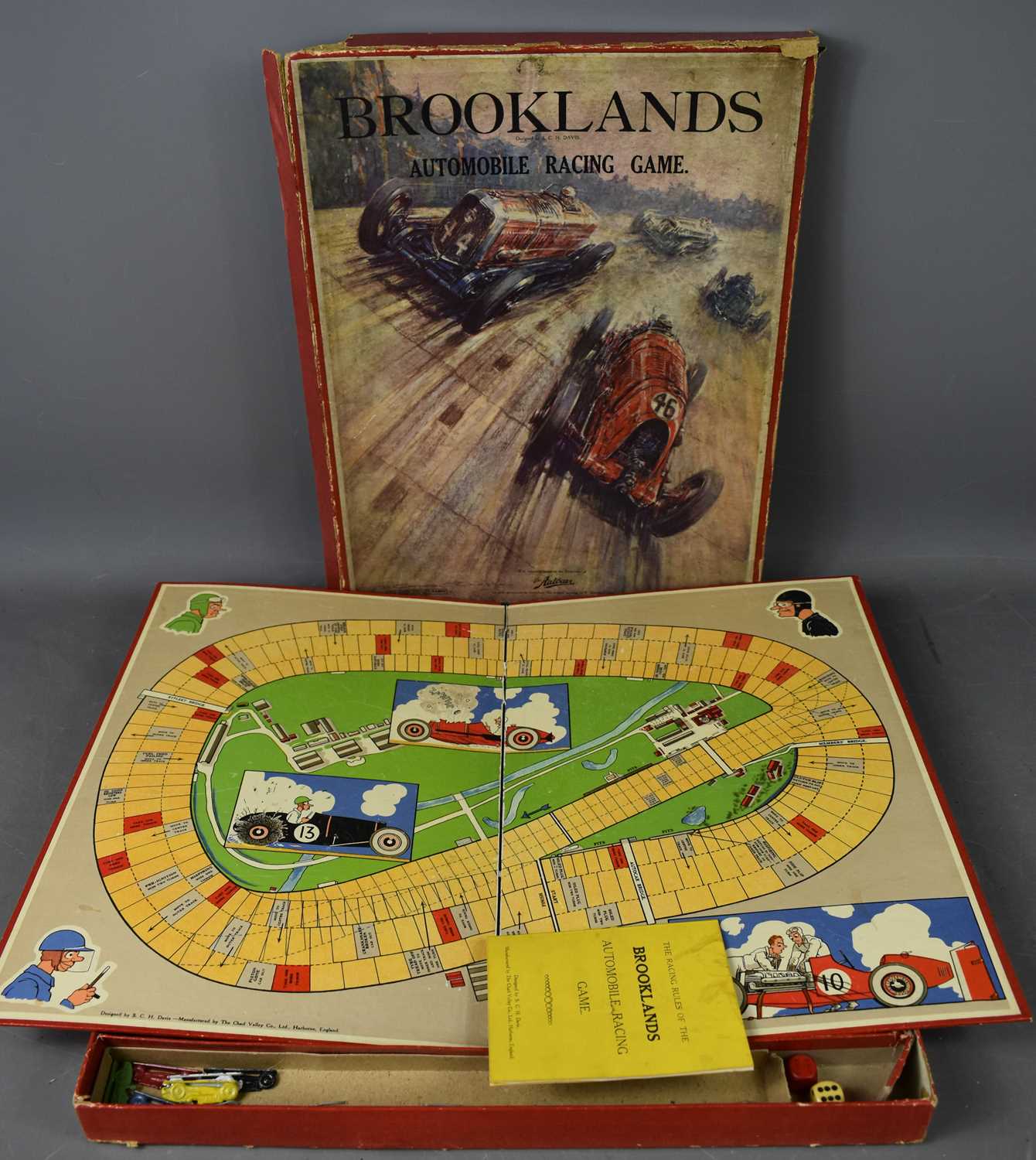 Lot 234 - A Brooklands Racing Game, designed by S C H...