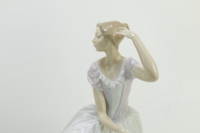 Lot 109 - A Lladro figure of a ballerina, and an early...