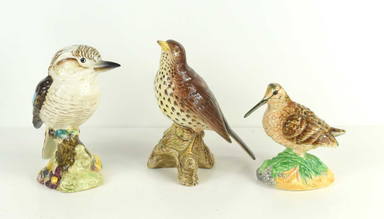 Lot 83 - A group of three Beswick birds comprising of a...