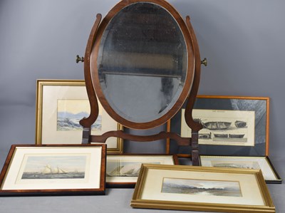 Lot 250 - A group of pictures to include a 19th century...