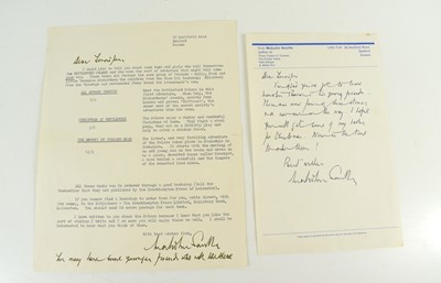 Lot 97 - Malcolm Saville (1901-1982): a hand written...