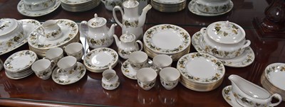 Lot 90 - A Royal Doulton part dinner service in the...