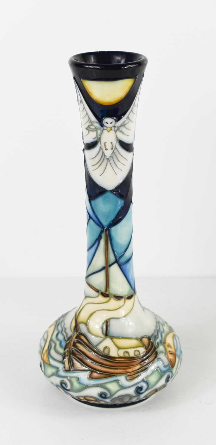 Lot 125 - A Moorcroft Noah's Ark stem vase, designed by...