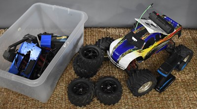 Lot 238 - A petrol driven, remote controlled off road...