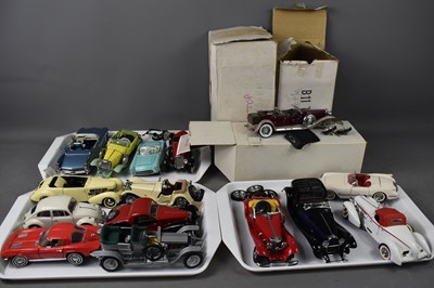 Lot 240 - A collection of sixteen Franklin Mint 1:24...