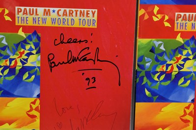 Lot 88 - A Paul McCartney "The New World Tour"...