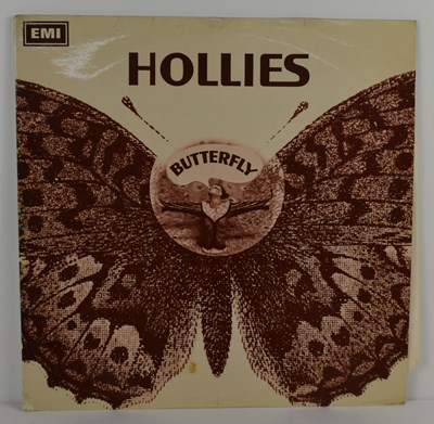 Lot 7 - Hollies "Butterfly" LP record, 1st stereo...