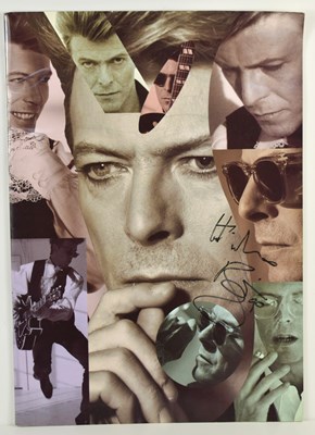 Lot 87 - An autographed David Bowie "Sound+Vision" tour...