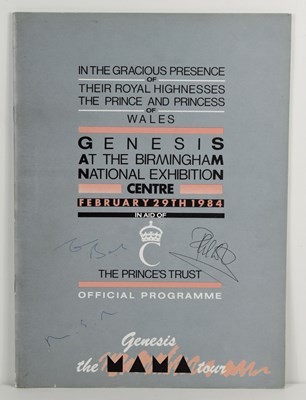 Lot 79 - A Genesis "The Mama Tour" - In Aid Of The...