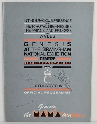 Lot 83 - A Genesis "The Mama Tour" - In Aid Of The...