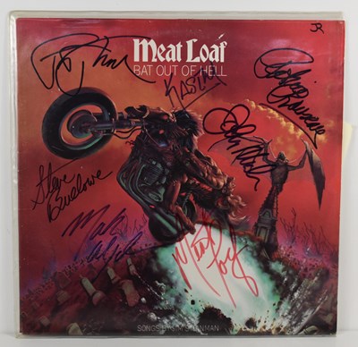 Lot 22 - Meat Loaf "Bat Out of Hell" autographed vinyl...