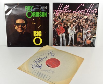 Lot 6 - Roy Orbison autographed LP record, signed to...