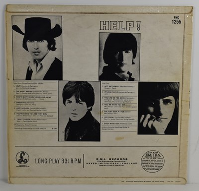 Lot 28 - The Beatles "Help" LP record, 1st UK mono...