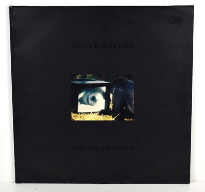 Lot 10 - Roger Walters "Amused to Death" LP record,...