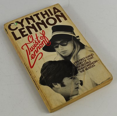 Lot 49 - Cynthia Lennon "A Twist of Lennon" signed book.