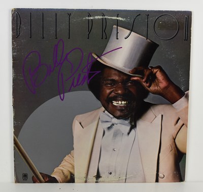 Lot 54 - Billy Preston autographed vinyl record, signed...